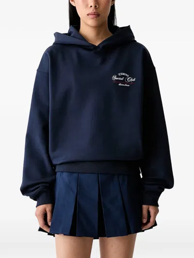 Iceberg Logo-embroidered Hoodie In Multi