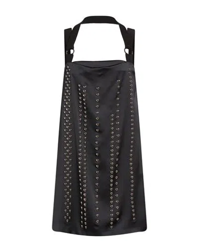 Iceberg Woman Mini Dress Black Size 8 Polyester, Polyamide, Viscose