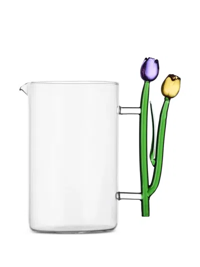 Ichendorf Milano Tulips Jug In Transparent