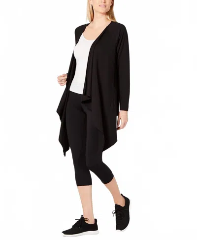 Ideology Split Back Wrap In Deep Black