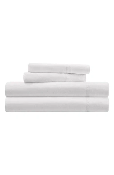 Ienjoy Home 300 Thread Count Sateen Sheet Set In White