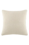 Ienjoy Home Acrylic Knit Throw Pillow In Natural