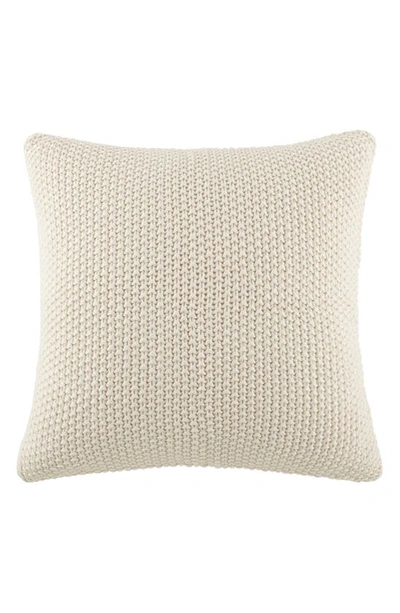 Ienjoy Home Acrylic Knit Throw Pillow In Natural