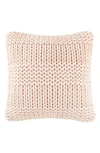 Ienjoy Home Acrylic Knit Throw Pillow In Neutral