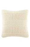Ienjoy Home Acrylic Knit Throw Pillow In Neutral