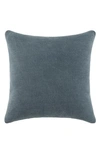 Ienjoy Home Stone Washed Cotton Throw Pillow In Gray