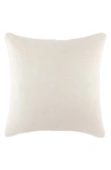 Ienjoy Home Stone Washed Cotton Throw Pillow In Natural