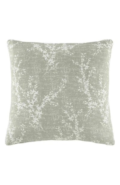 Ienjoy Home Willow Cotton Throw Pillow In Green Mist