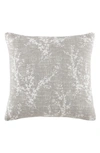 Ienjoy Home Willow Cotton Throw Pillow In Gray