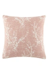Ienjoy Home Willow Cotton Throw Pillow In Pink