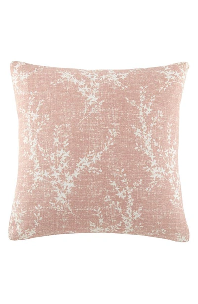Ienjoy Home Willow Cotton Throw Pillow In Pink