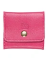 Il Bisonte Woman Coin Purse Magenta Size - Leather