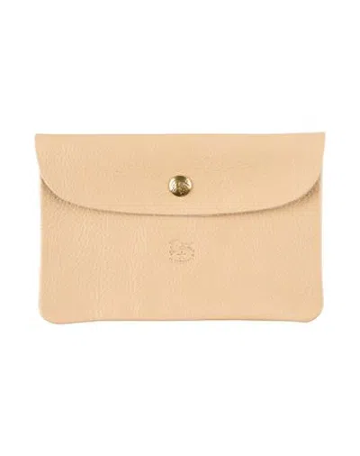Il Bisonte Woman Pouch Beige Size - Leather