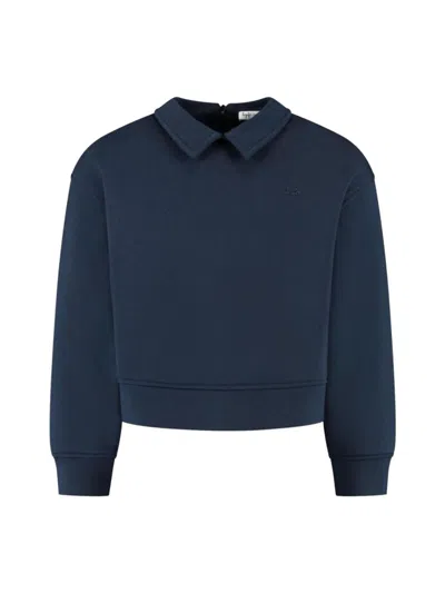 Il Gufo Two-piece Set T-shirt With Skirt In Blue
