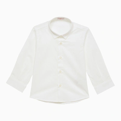 Il Gufo White Cotton Shirt