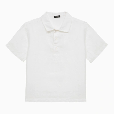 Il Gufo Kids' White Linen Shirt