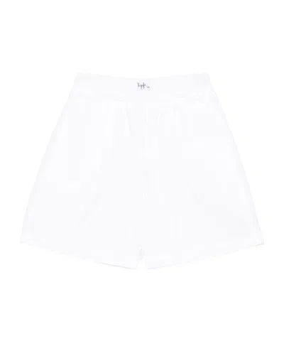 Il Gufo Wide-leg Shorts In White