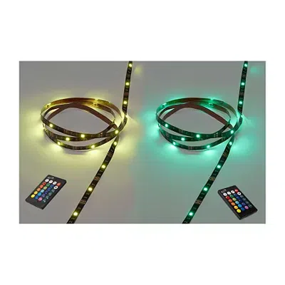 Ilive 2-pack 16ft. Led Strip Light In Black