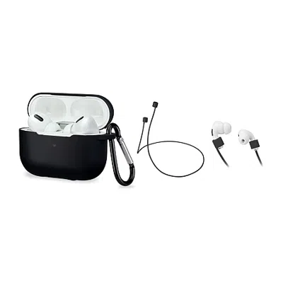 Ilive Airpods Pro Sleeve With Carabiner In Black