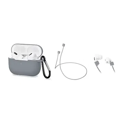 Ilive Airpods Pro Sleeve With Carabiner In Gray