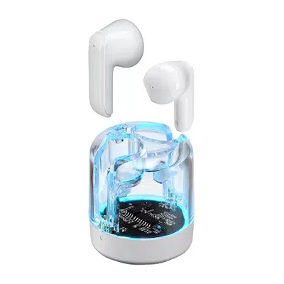 Ilive Dome+ Wireless Bt Earbuds With Charging Case In White