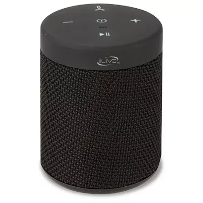 Ilive Isbw108 Waterproof Bluetooth Speaker In Black