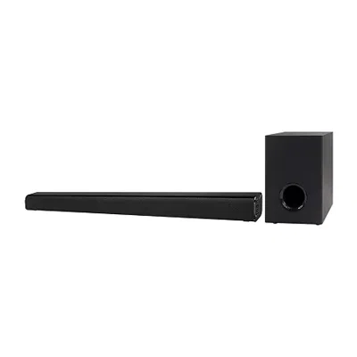 Ilive Itbsw399b 37" Bluetooth Soundbar With Wireless Subwoofer In Black