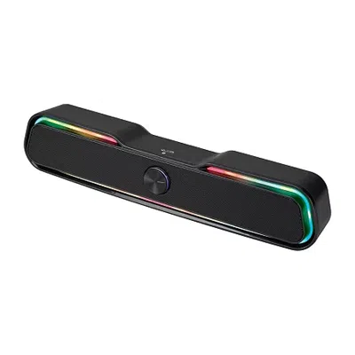 Ilive Rgb 17" Soundbar Portable Speaker In Black