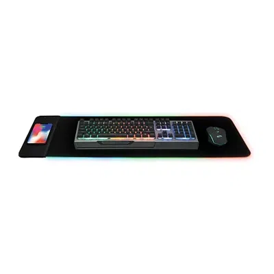 Ilive Wireless Device Charging Mouse Pad In Black