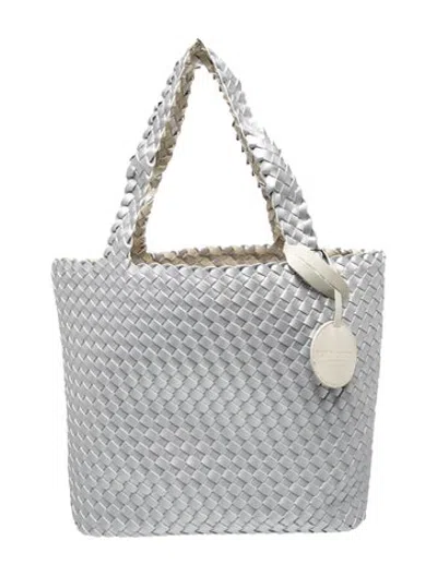 Pre-owned Ilse Jacobsen Leather Tote In Grey