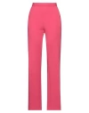 Imperial Woman Pants Fuchsia Size L Polyester, Elastane In Pink