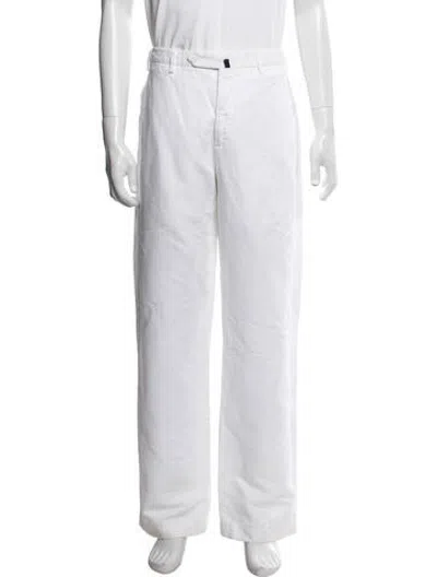 Pre-owned Incotex Chinos In White