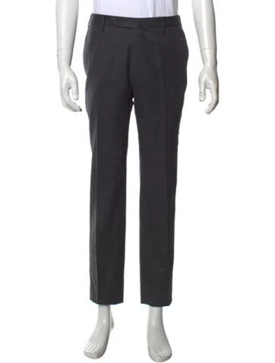 Pre-owned Incotex Dress Pants In Grey