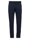 Incotex Man Pants Midnight Blue Size 40 Cotton