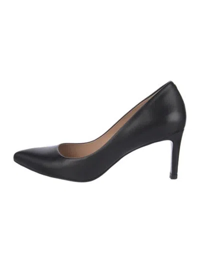 Pre-owned Inez Leather Pumps In Blue