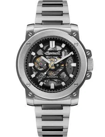 Pre-owned Ingersoll I14403 The Freestyle Automatic 46mm 5atm