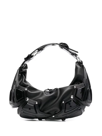 Innerraum Studded Zipped Tote In Schwarz