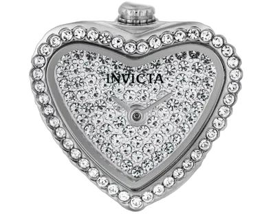 Invicta Crystal-embellished Ring Watch In Metallic