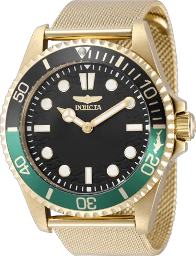 Invicta Pro Diver Watch In Gold