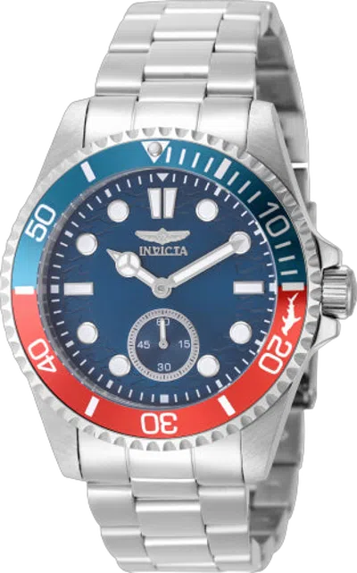 Invicta Stainless Steel Pro Diver Watch In Metallic