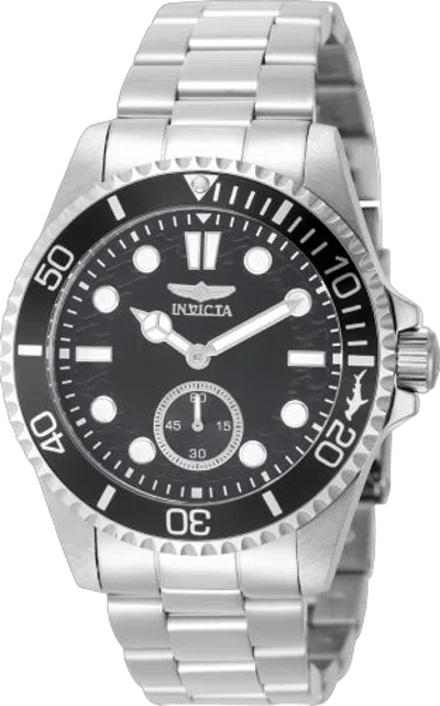 Invicta Stainless Steel Pro Diver Watch In Metallic