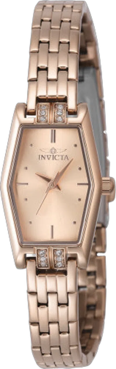 Invicta Watch In Gold