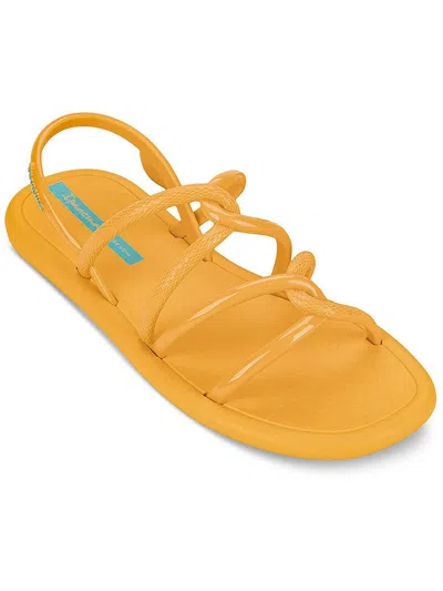 Ipanema Womens Casual Footbed Slingback Sandals In Yellow