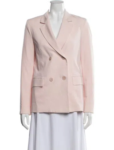 Pre-owned Iris & Ink Blazer In Pink