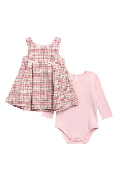 Iris & Ivy Babies'  Kids' Bouclé Jumper & Bodysuit Set In Multi