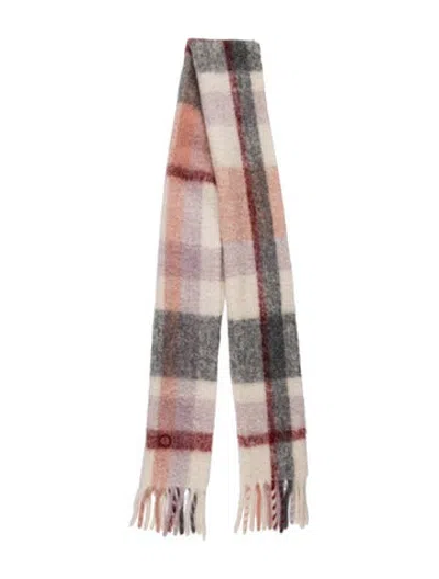 Pre-owned Iro Alpaca Striped Scarf In Neutrals