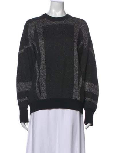 Pre-owned Iro Crew Neck Sweater In Black