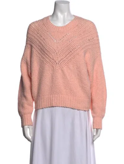 Pre-owned Iro Crew Neck Sweater In Pink