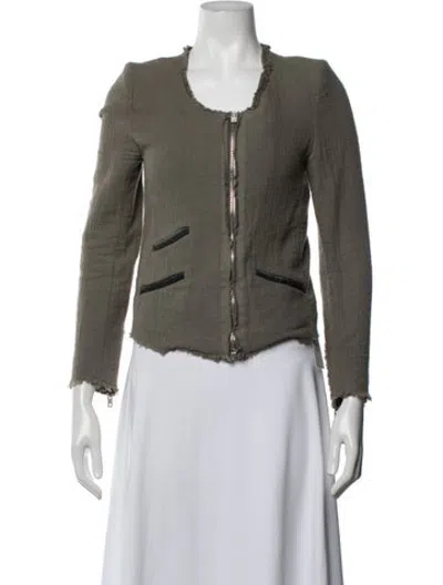 Pre-owned Iro Jacket In Green