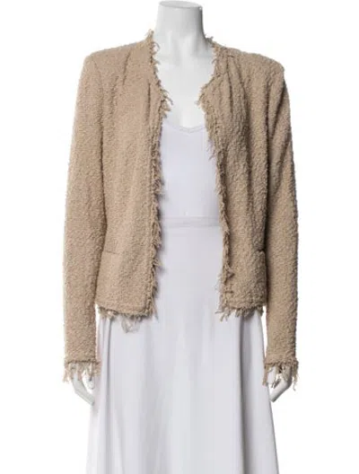 Pre-owned Iro Jacket In Neutrals/pink